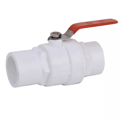 3&quot; 4&quot; шариковый клапан UPVC PVC двухкусочный с рукояткой рычага SS