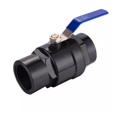 Шариковый клапан UPVC Pvc OEM 75mm польза полива шарикового клапана тела 2 частей
