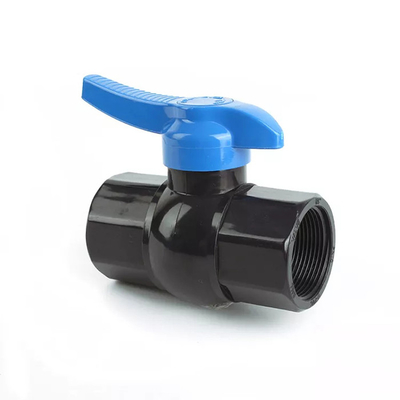 Pvc клапана регулирования потока воды UPVC пластиковый шариковый клапан 4 дюймов