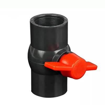 Пластиковый аграрный клапан полива 1 продетый нитку дюймом PVC шарикового клапана