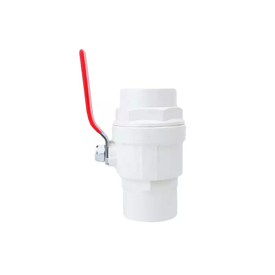 Запечатывание шариковых клапанов PTFE полива земледелия пластиковое клапан PVC 4 дюймов