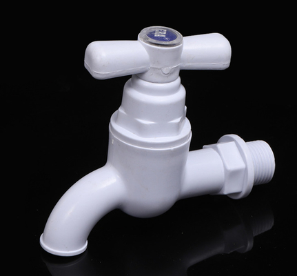 Краны PVC одиночного Faucet PP отверстия пластиковые для контейнеров воды