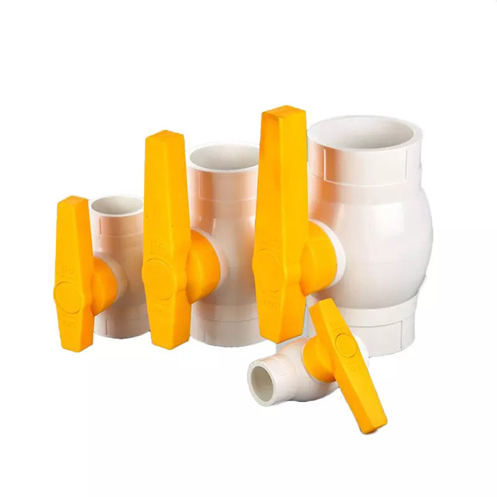 Клапан Pvc 1 дюйма шарикового клапана PVC дюйма 1/2 к 2 дюймов гидродобный