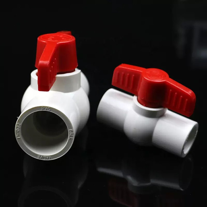 давление деятельности шариковых клапанов 2.5MPa PVC клапана штуцеров трубы 20mm-63mm