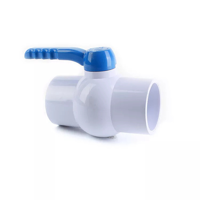 PVC шарикового клапана Cpvc 3 дюймов отключил белизну клапана 0.6MPA-0.8MPA