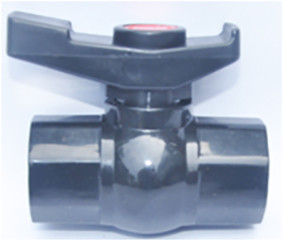 3 клапан пути Pvc 3 дюйма 40mm Pvc 1 шарикового клапана пути износоустойчивый
