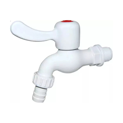 Одиночное таз мытья Pvc Faucet ручки 1/2» PP выстукивает для сада гостиницы